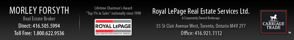 Morley Forsyth | Toronto Real Estate Broker